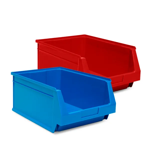 Lote 12 caixas de bico empilháveis nº 58