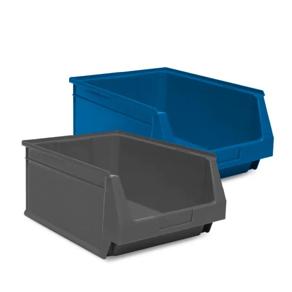 Lote 12 caixas de bico empilháveis nº58